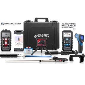 Tramex Water Damage Restoration Inspector Kit (WDIK)