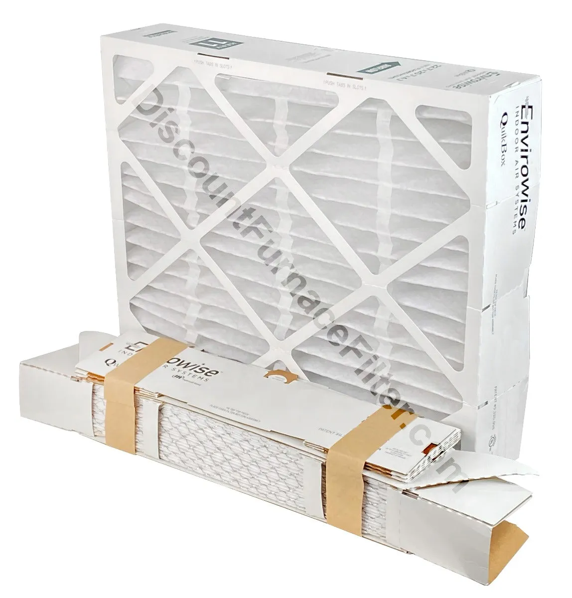 Trane FLRQB5FR16M11- QuikBox Replacement Media Filter 2-Pack, MERV 11 - 15.75" x 19" x 4.7"