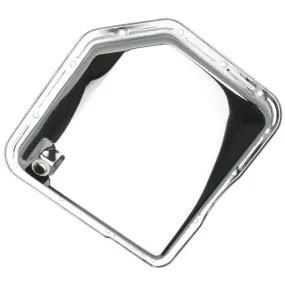Trans-Dapt Chrome Transmission Pan - TH-350 Plain Bottom