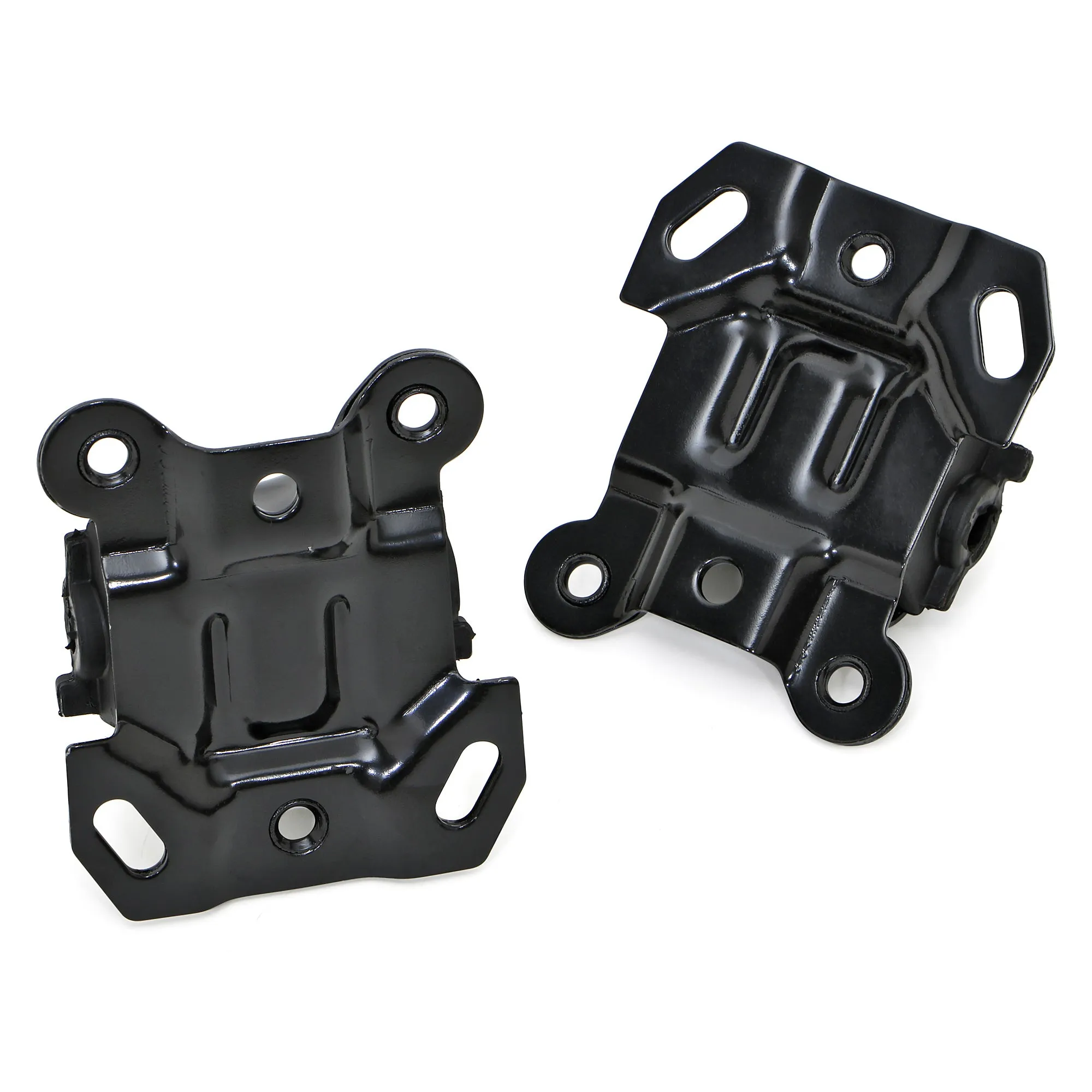 Trans-Dapt Motor Mount - Frame Pad - Bolt-On - Chevy V6 - Pair