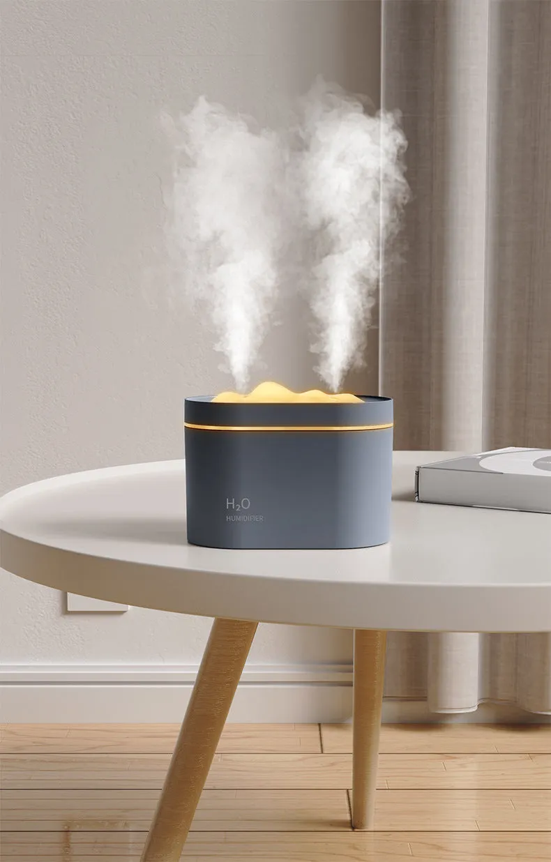USB Dual Spray Humidifier For Baby's Room