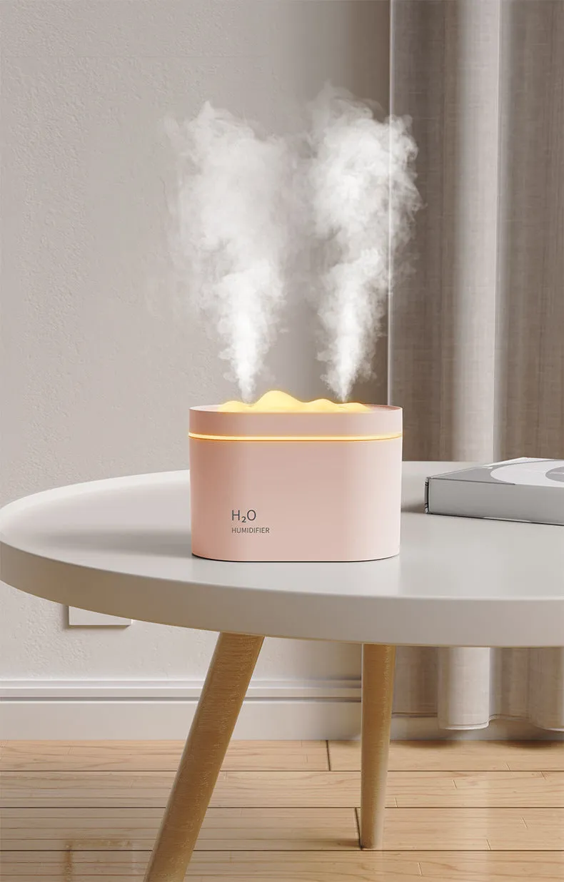 USB Dual Spray Humidifier For Baby's Room