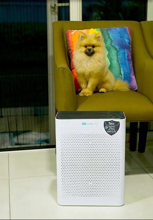 UV Care Clean Air Plasma 6-Stage Air Purifier with ViruX Patented Technology