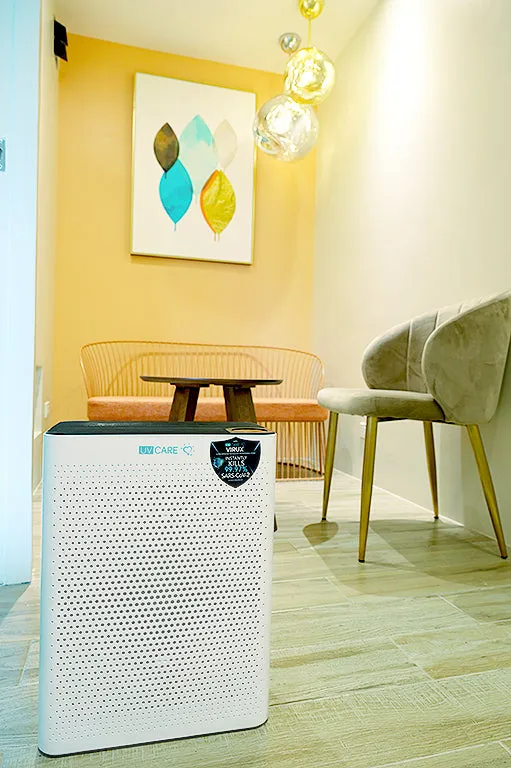 UV Care Clean Air Plasma 6-Stage Air Purifier with ViruX Patented Technology