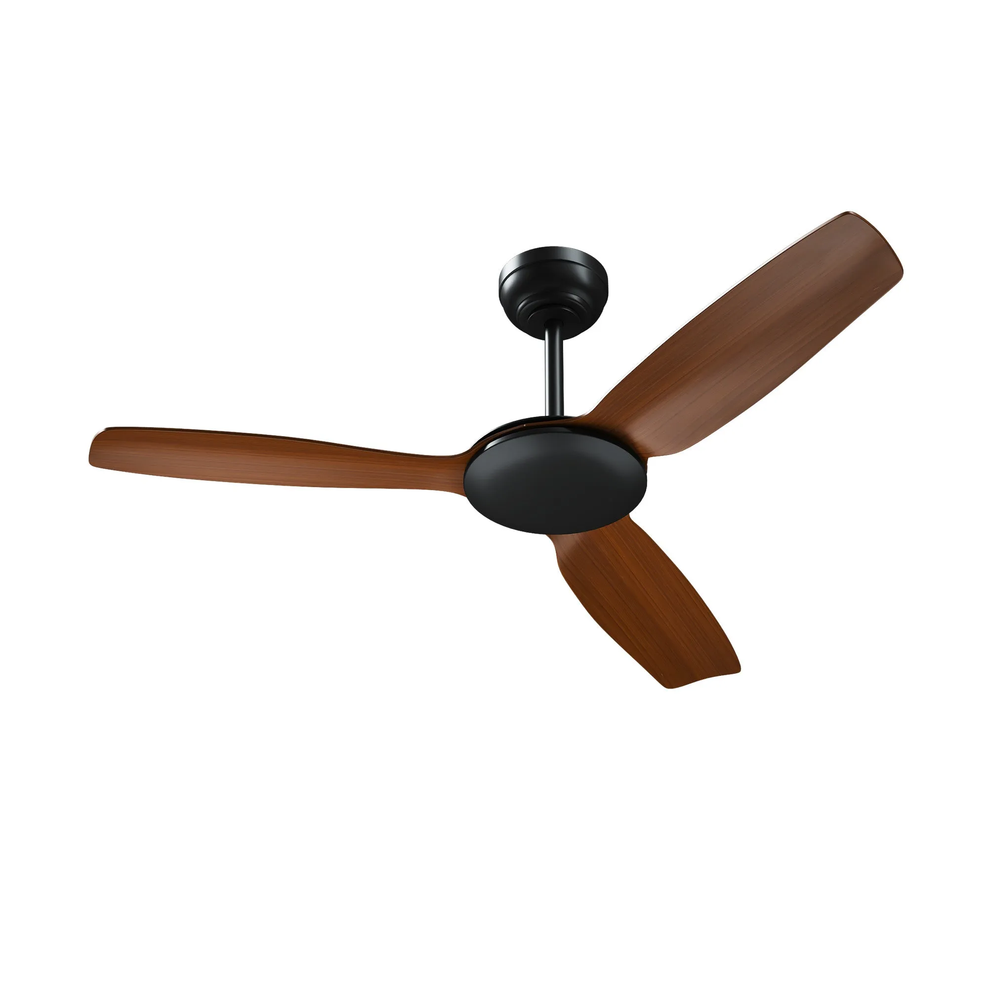 Vevare 52'' Ceiling Fan DC Motor 3 ABS Blades with Remote Control Timer Wood