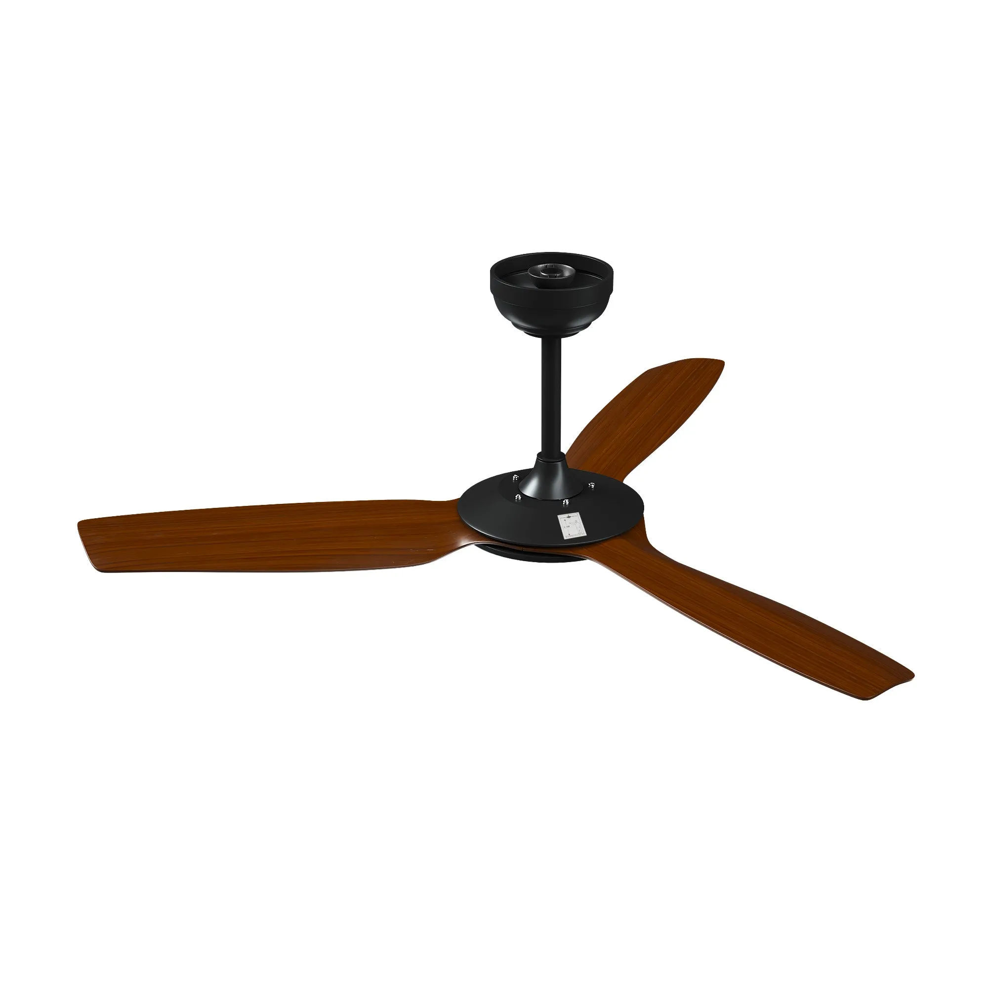 Vevare 52'' Ceiling Fan DC Motor 3 ABS Blades with Remote Control Timer Wood