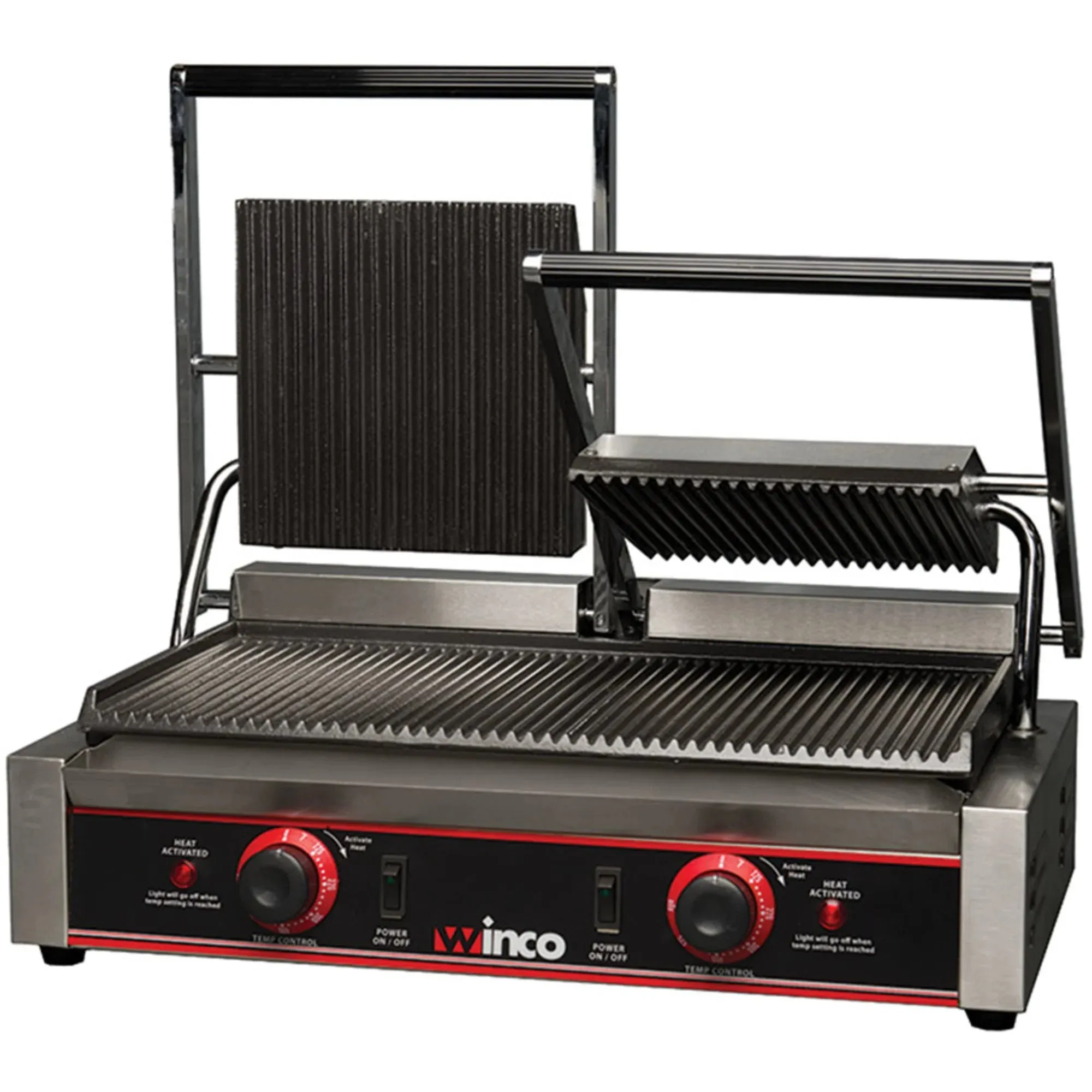 Winco EPG-2 Sandwich / Panini Grill - set