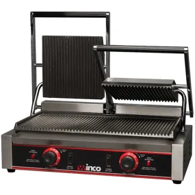 Winco EPG-2 Sandwich / Panini Grill - set