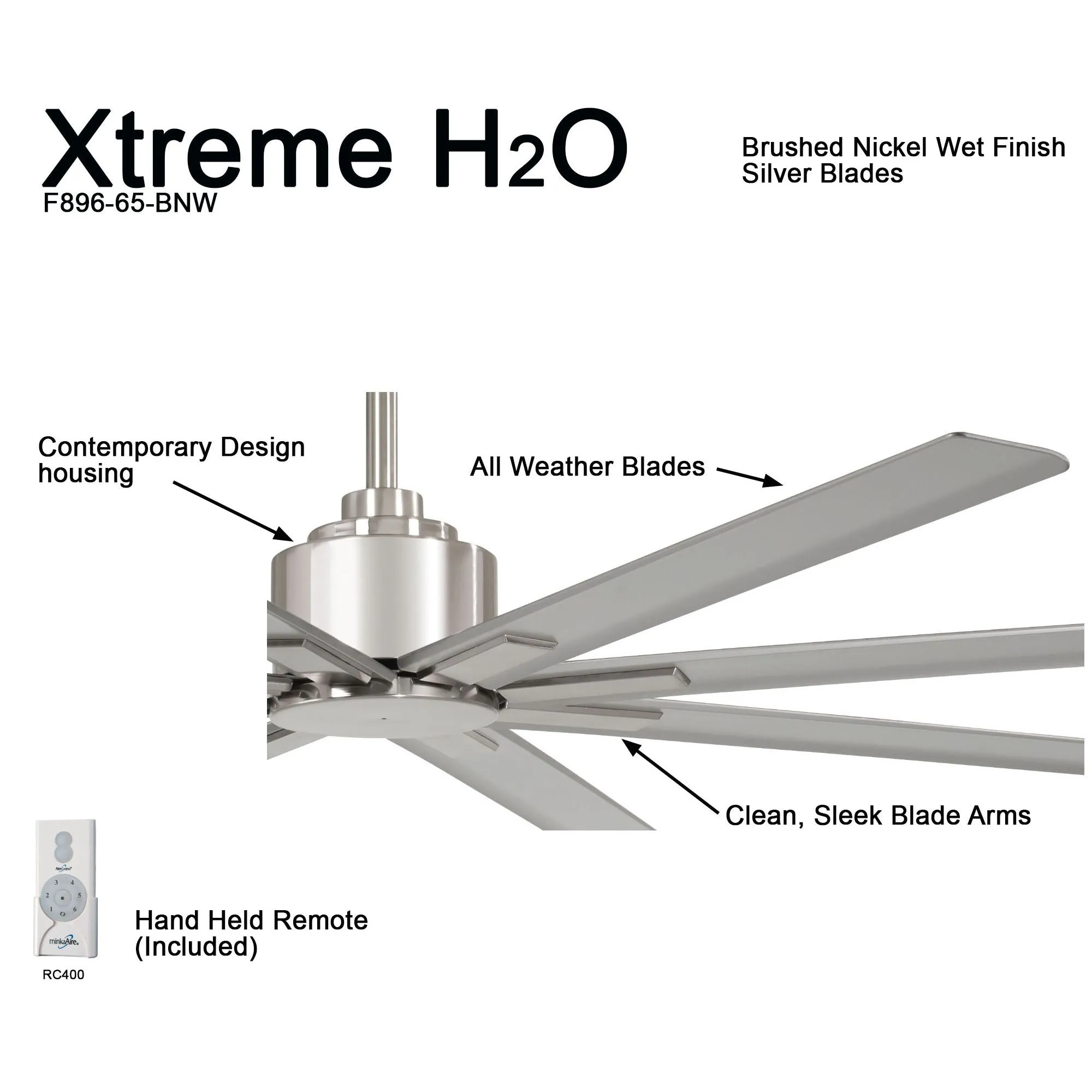 Xtreme H2O Indoor/Outdoor Ceiling Fan